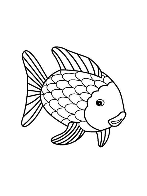 Rainbow Fish Coloring Pages Free Printable Coloring P Vrogue Co