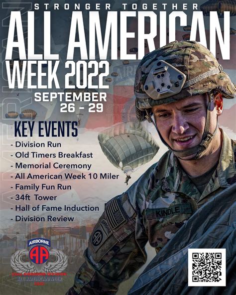 All American Week 2022 Complete Schedule