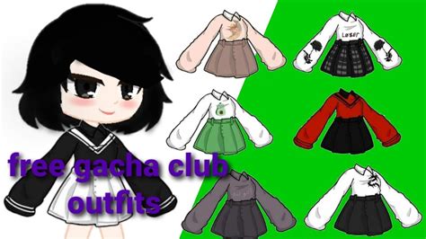 Aesthetic Gacha Club Outfits Green Bmp Central