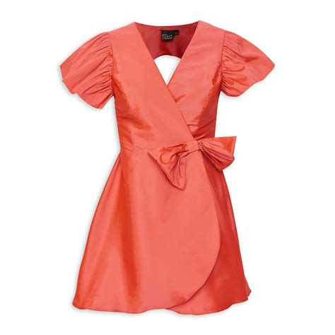 pink fit and flare dress 3139294 truworths
