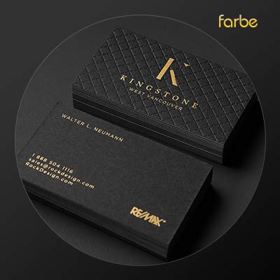 The perfect option for people who just want a splash of nature in their workplace. Premium Business Cards - Farbe Middle East