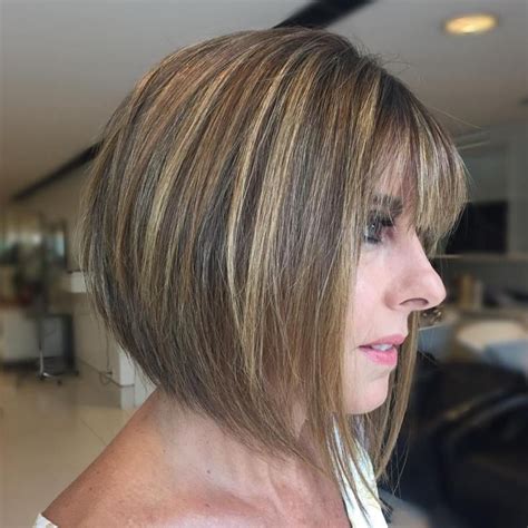 Short Inverted Bob With Side Bangs Short Hairstyle Trends Short
