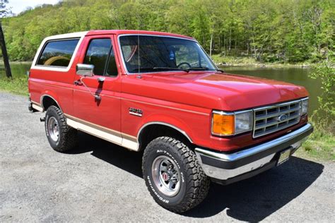 1988 Ford Bronco Eddie Bauer 4wd For Sale On Bat Auctions Sold For