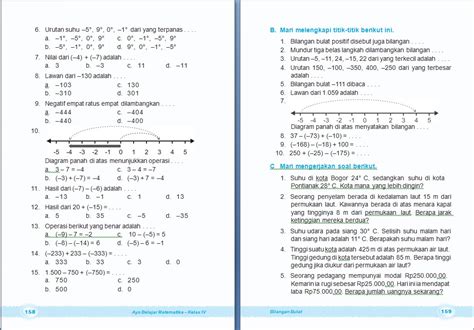 Soal Matematika Kelas 6 Bab Operasi Hitung Bilangan Bulat Soalkuncimyid