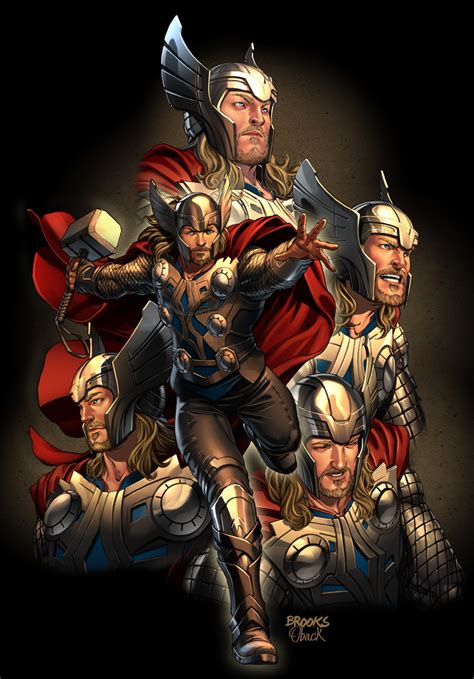 Incredible Thor Artwork Creativend Mag