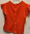 Philosophy by Republic Clothing Women Red Top Zip Back 3 Inch - Etsy