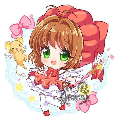 Sakura Chibi By Karis Coba On Deviantart Anime Chibi Sakura Card