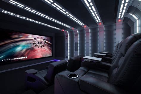 Star Wars Themed Home Theater Take A Glimpse At The Ultimate Star Wars