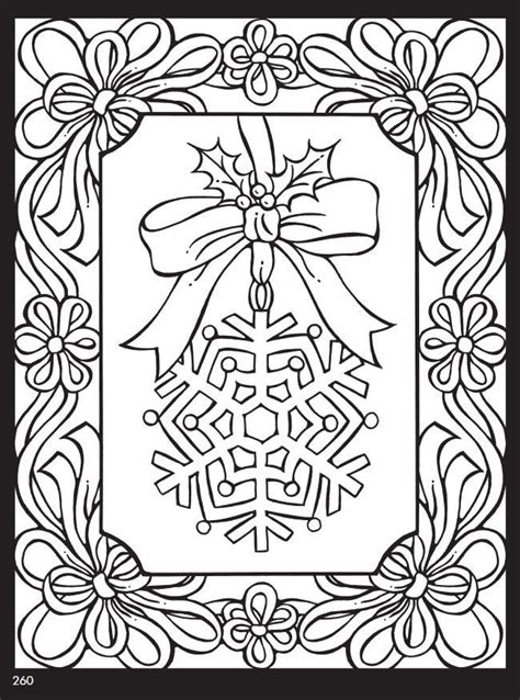 Free Full Size Printable Christmas Coloring Pages For Adults Pdf Hartman
