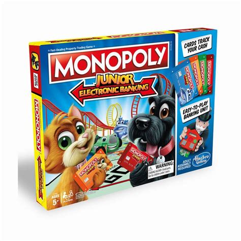 Colección de juegos y minijuegos de nintendo para jugar con . Monopoly Junior - Banco Electronico - Juego De Mesa ...
