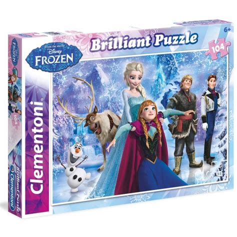 Clementoni Brilliant Puzzle Disney Frozen 104 Pcs Babyonline
