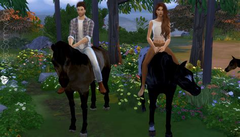 Sims 4 Ccs The Best Horse Riding Poses By Sweetsorrowsims
