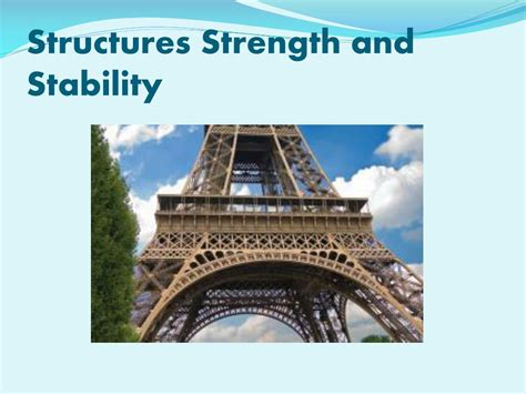 Ppt Structures Strength And Stability Powerpoint Presentation Free