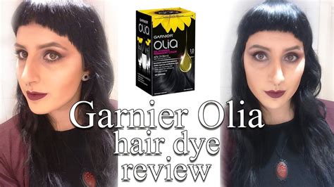 Black hair is often seen as a shade that's sexy, mysterious and dramatic. Olia Black hair dye review - YouTube