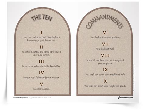 Teaching The Ten Commandments To Youth Toolkit Download Sadlier