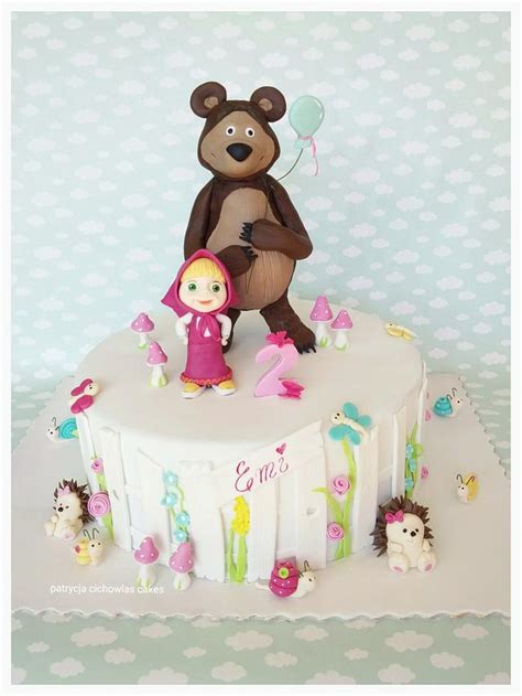 Masha And The Bear Decorated Cake By Hokus Pokus Cakes Cakesdecor