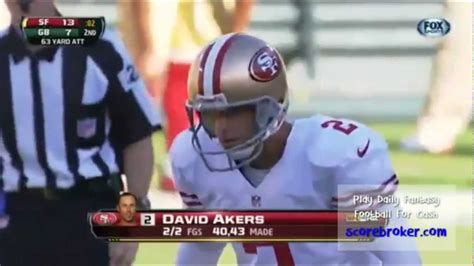 David Akers Nails 63 Yarder For Nfl Record Youtube