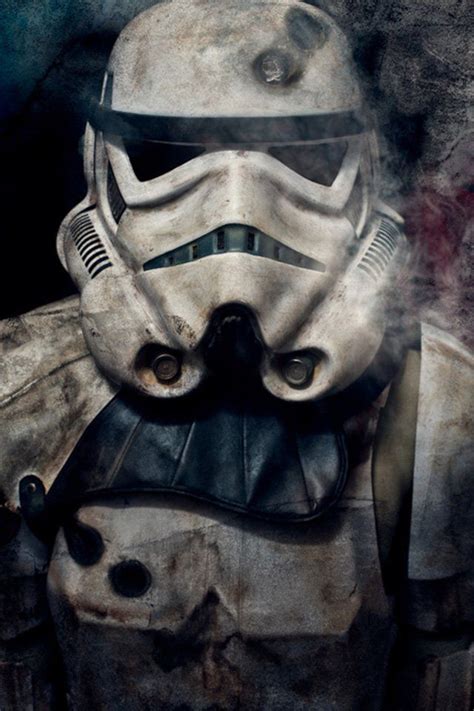 Stormtrooper Battle Damage Artist Unnamed Star Wars Fan Art Star