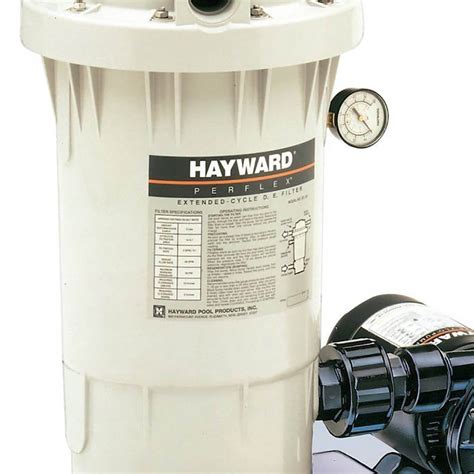 Hayward Perflex Extended Cycle 40 Gpm De Filter Pool Pump System