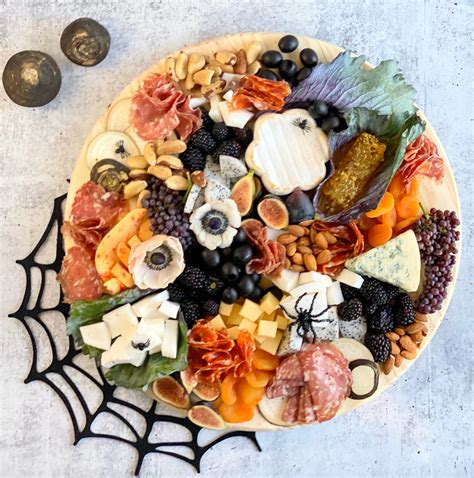 How To Style A Spooky Halloween Meat And Cheese Board Sparkling Charm