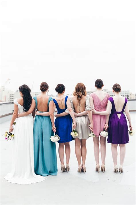 matching bridesmaids dresses expensive wedding traditions to skip popsugar smart living photo 3