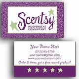Scentsy Business Cards Vistaprint