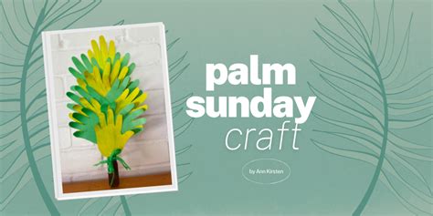 Palm Sunday Craft Allmomdoes