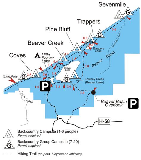 33 Pictured Rocks National Lakeshore Map Maps Database Source