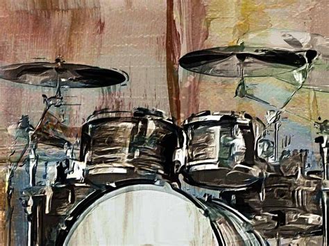Drums Drummer Ts Drum Set Drum Prints Drum Art Rock N Roll Art