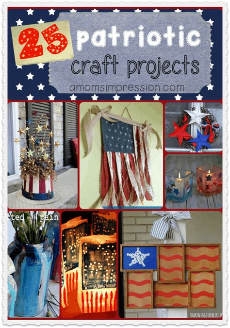 25 Patriotic Craft Projects - A Mom's Impression | Recipes, Crafts, Entertainment and Family Travel