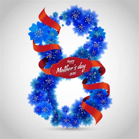 8 March Women S Day Greeting Card Template Number 8 At The Heart Of A