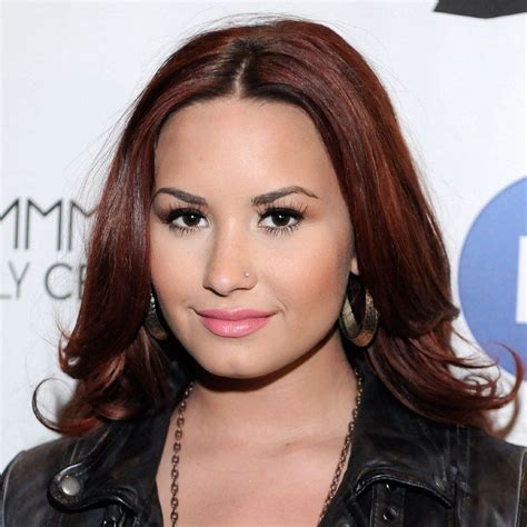 Demi Lovato Red Hair Red Hair Olive Skin Haircolor For Olive Skin Red