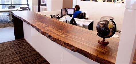 Live edge walnut table, custom walnut office wooden desk, solid walnut wood slab, working desk, hairpin legs. Pin on Reception Desk_Manifesto PDX Studio