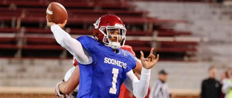 Jalen Hurts Named Starting Quarterback For The Oklahoma Sooners The