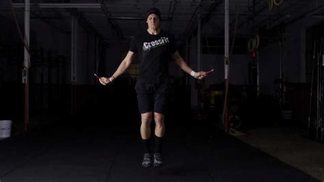 Double Unders In Super Slow Motion Crossfit Exercise Youtube