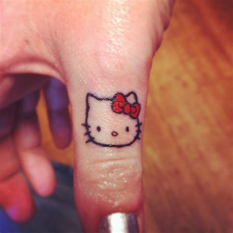 Hello Kitty Tattoos Cute Little Tattoos Cat Tattoo
