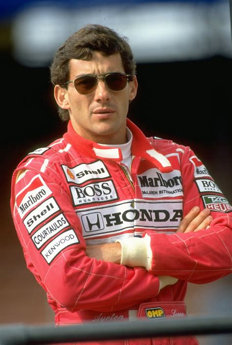 Picture Of Ayrton Senna