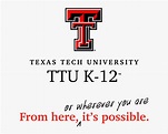 Ttu K-12 Logo - Texas Tech University, HD Png Download - kindpng