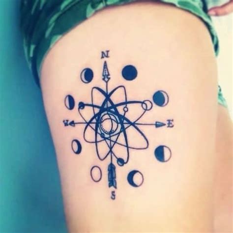 160 Meaningful Compass Tattoos Ultimate Guide July 2019 Part 5