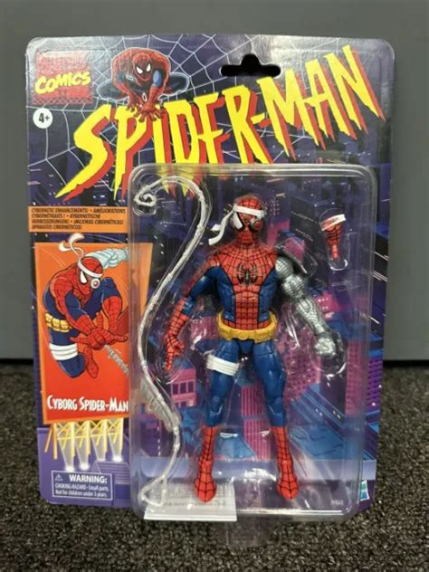 Marvel Legends Cyborg Spider Man Retro Action Figure Target Exclusive