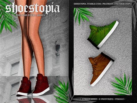 Shoestopia Sims 4 Sims Street Shoes