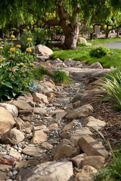 9 Stunning Dry Creek Bed Landscaping Plans And Ideas 2023 Low