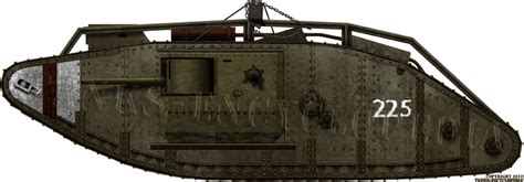 Tank Mark I War Tank Ww1 Tanks British Tank