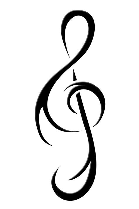 Treble Cleft Music Tattoo Designs Music Symbol Tattoo Music Tattoos