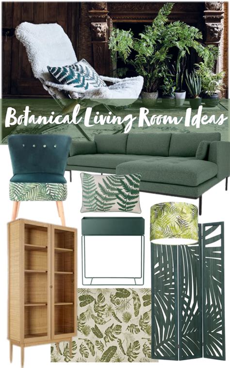 Beautiful Botanical Living Room Ideas Tropical Living Room Living