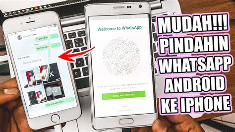 MUDAH! Cara Terbaru Memindahkan CHAT Whatsapp dari Android ke iPhone