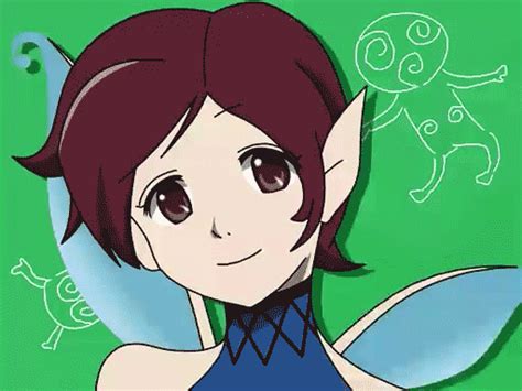 Pixie Megami Tensei Fukkireta Shin Megami Tensei Animated Animated Girl Brown Eyes