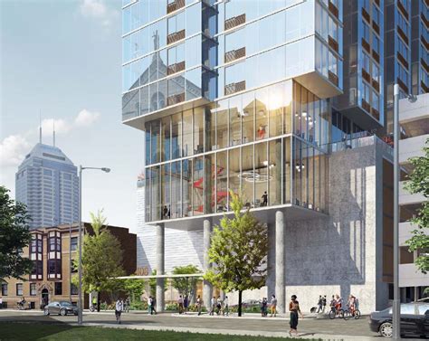 23 Story Apartment Tower Proposed For Downtown Indianapolis