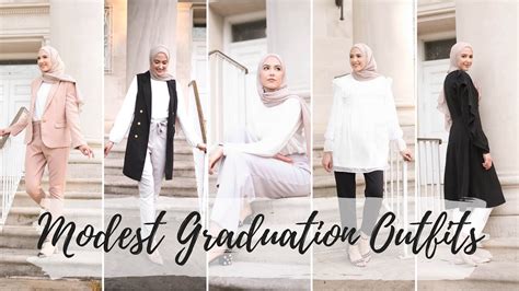 Modest Graduation Best Outfit Ideas For Hijabs Hijab Tutorial W