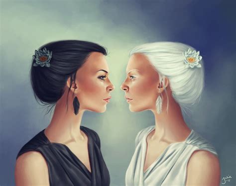 two sides of the same coin by julia aurora on deviantart
